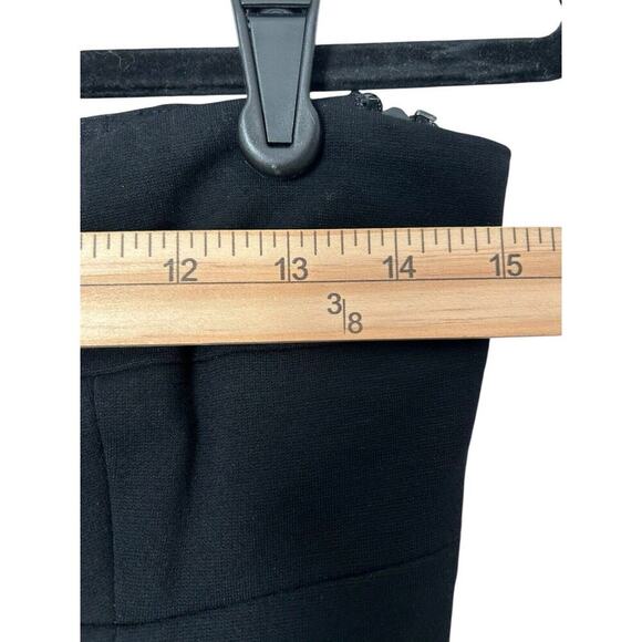 Diane von Furstenberg Dress SZ 8 Asti Short Black Silk Strapless Mini Babydoll - Picture 11 of 13
